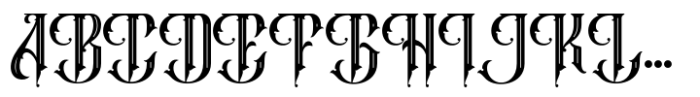 Super Byzantine Font UPPERCASE
