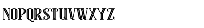 Super Byzantine Font LOWERCASE