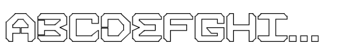 Super Car Variable Outline FONT