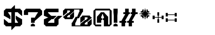 Super Car Variable Regular Font OTHER CHARS