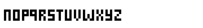 Super Dario Font LOWERCASE