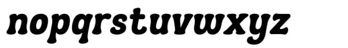 Super Fancy SS Italic Font LOWERCASE