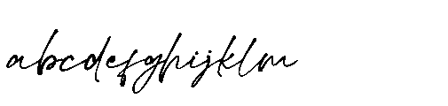 Super Gesture Script FONT