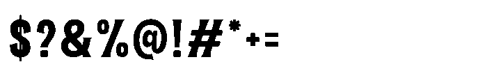 Super Gesture Serif Font OTHER CHARS