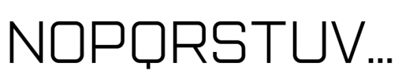 Super League Extra Light Font UPPERCASE