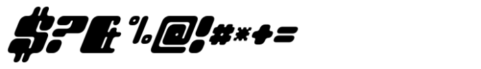 Super Puff MX Full Tilt Font OTHER CHARS