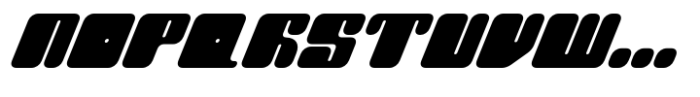 Super Puff MX Full Tilt Font LOWERCASE