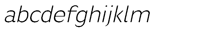 Super Quarky ExtraLight Italic FONT