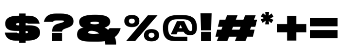 Super Rich Expanded Regular Font OTHER CHARS