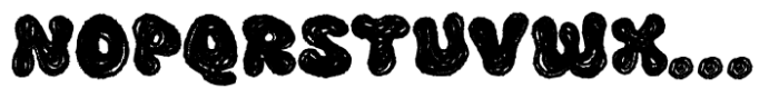 Super Surge Font LOWERCASE