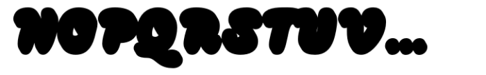 Super Taste Extrude Font UPPERCASE