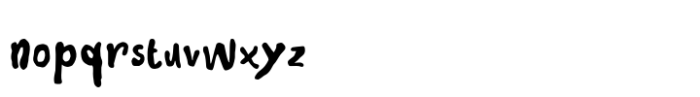 Super Wadon Font LOWERCASE