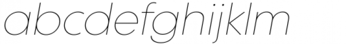 Supera Gothic Variable Italic Font LOWERCASE