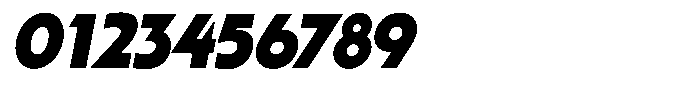 Superantia Black Italic Font OTHER CHARS