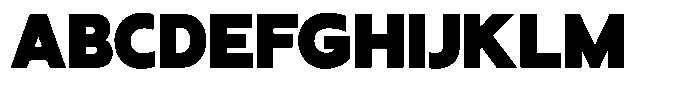 Superantia Black Font UPPERCASE