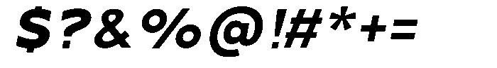 Superantia Bold Italic Font OTHER CHARS