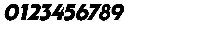 Superantia Heavy Italic Font OTHER CHARS