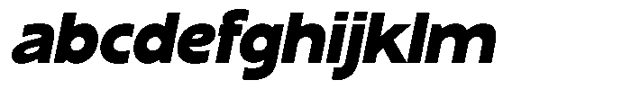 Superantia Heavy Italic FONT
