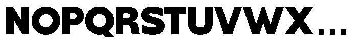 Superantia Heavy Font UPPERCASE