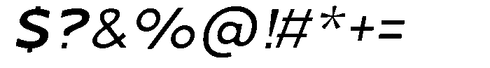 Superantia Light Italic Font OTHER CHARS