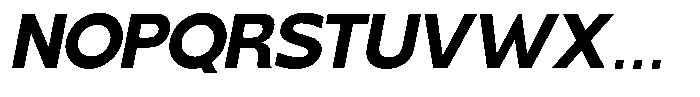 Superantia Medium Italic Font UPPERCASE