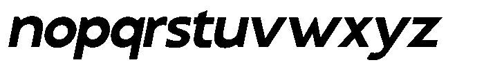 Superantia Medium Italic Font LOWERCASE