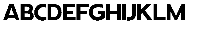 Superantia Medium Font UPPERCASE