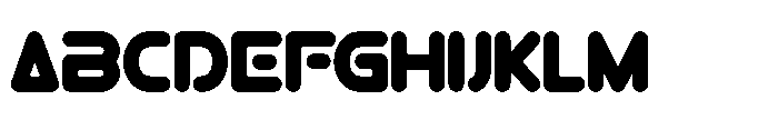 Superbolt Font UPPERCASE