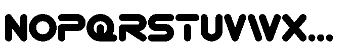 Superbolt Font UPPERCASE