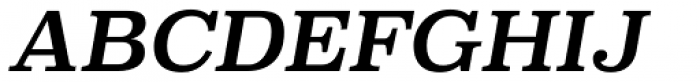 Superclarendon Italic Font UPPERCASE