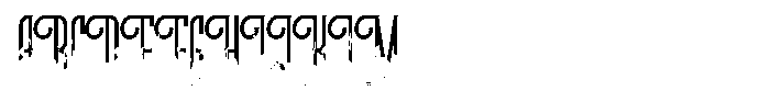 Superhot Fire Font UPPERCASE