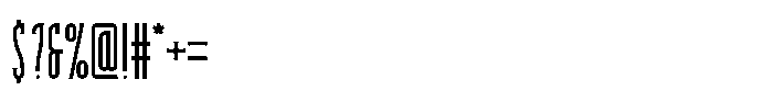 Superhot Regular Font OTHER CHARS