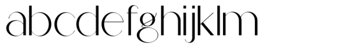 Superme Regular Serif Font LOWERCASE