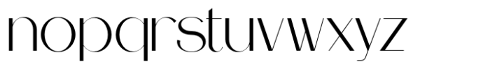 Superme Regular Serif Font LOWERCASE