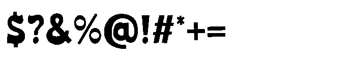 Supermode Font OTHER CHARS