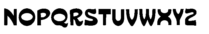 Supermode Font UPPERCASE