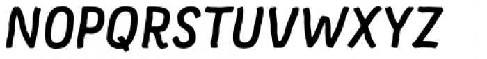 Supernett Bold Italic Font UPPERCASE
