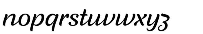 Supernova Std Regular Font LOWERCASE