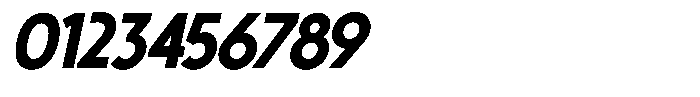 Supernus Bold Italic Font OTHER CHARS