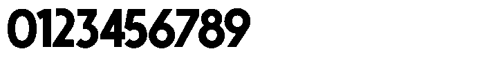Supernus Bold Font OTHER CHARS