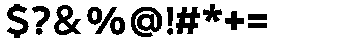 Supernus Bold Font OTHER CHARS
