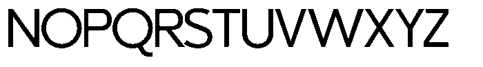 Supernus Light Font UPPERCASE