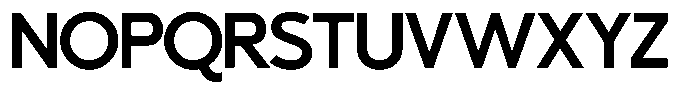 Supernus Medium Font UPPERCASE