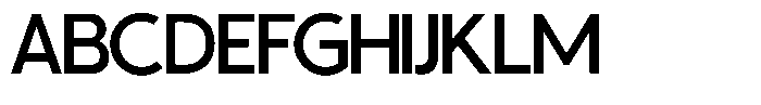 Supernus Regular Font UPPERCASE