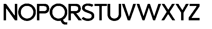 Supernus Regular Font UPPERCASE