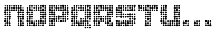 Superscore Flux Regular Font UPPERCASE