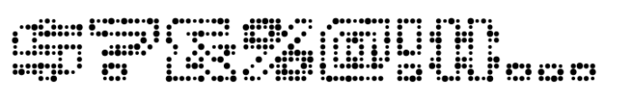 Superscore Wide Open Flux Regular Font OTHER CHARS