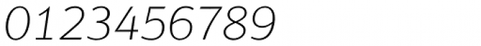 Supra Classic Thin Italic Font OTHER CHARS