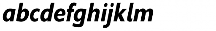 Supra Condensed DemiBold Italic Font LOWERCASE