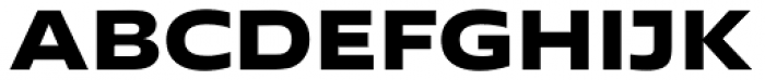 Supra Extended ExtraBold Font UPPERCASE